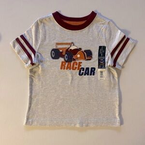 Faded Glory Graphic Race Car T- Shirt
